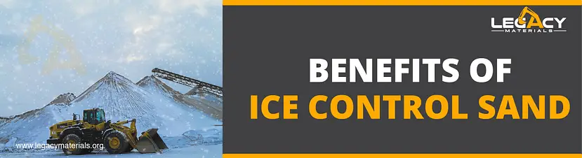 Ice Control Sand: The Winter Wonder